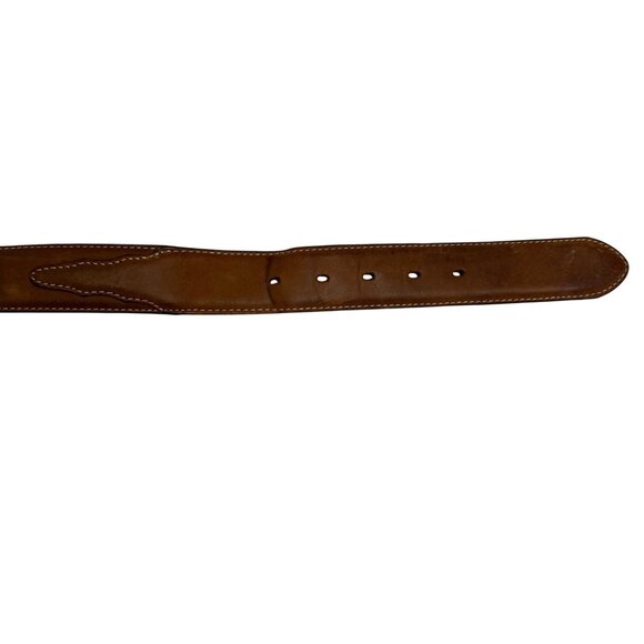 Silver Creek Classics Men\'s Dress Belt Sz 40 Brown Leather 53709 Western Cowboy main image 8